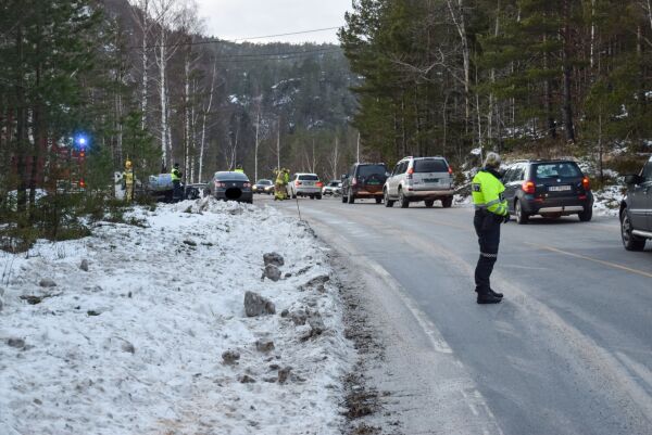 Trafikkulykke i Froland