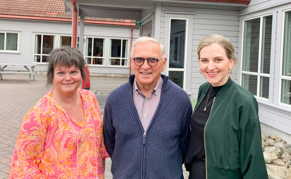 INNLEGG: Kommunestyrekandidatene fra Froland SP, Siw Hagane Haslemo, Torgeir Oveland og Kristin Ljosland har skrevet et innlegg.            FOTO: PRIVAT