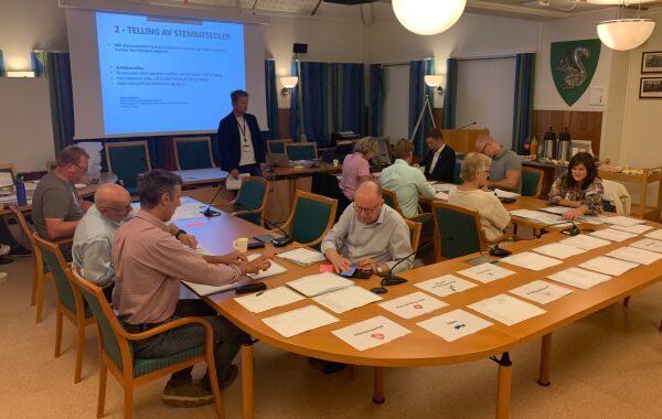Slik fordelte forhåndsstemmene seg