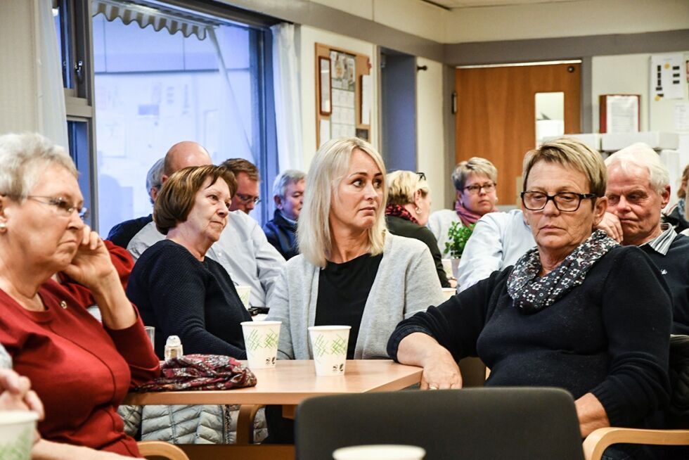 INTERESSE: Informasjonsmøtet om framtidig plassering av Froland sykehjem opptok mange.