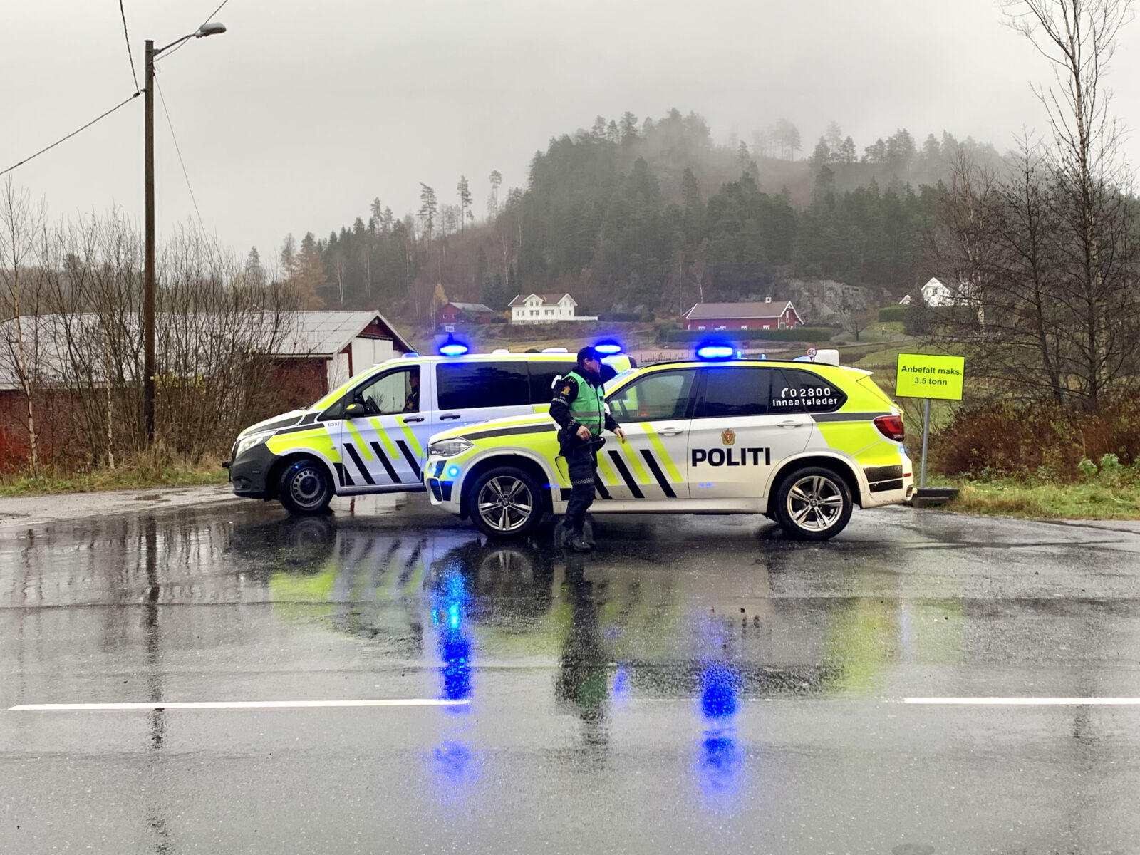 «Omkjøringsveien» Stengt