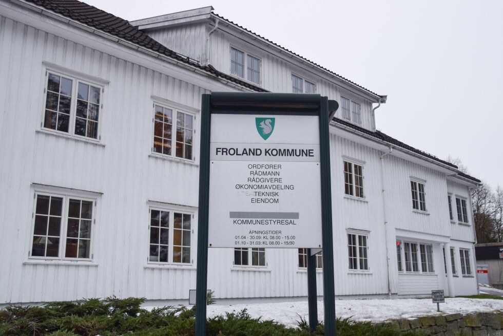 FROLAND: I januar gikk fristen for å søke på stillingen som virksomhetsleder teknisk i Froland kommune ut. Det har kommet inn mange søkere på jobben. FOTO: RAYMOND ANDRE MARTINSEN