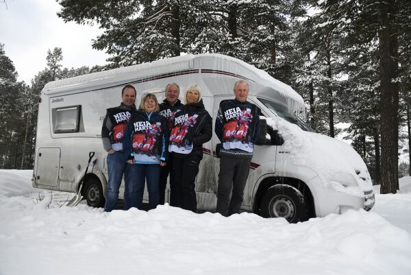 Camper i kulda