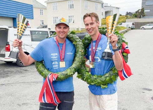 Kristian og Martin er ferske norgesmestere i offshore