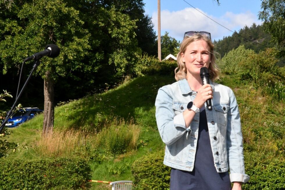 STOLT: - Jeg er utrolig stolt over å være fra Froland, lover Marte Olsbu Røiseland.