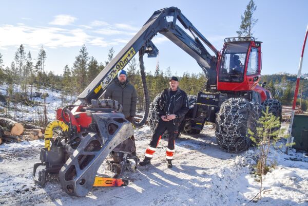 - Godt driv i skogbruket i Mykland