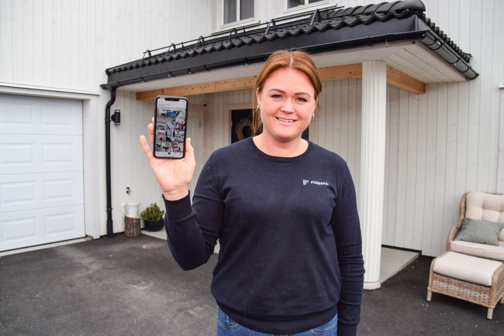 POPULÆR: Liv Gravdahl (32) har blitt populær med videoene sine fra hjemmet på Bliksåsen på video-delingsappen Tik-Tok. ARKIVFOTO: RAYMOND ANDRE MARTINSEN