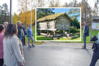 Nå kan kommunen sikre seg et 400 år gammelt stolpehus