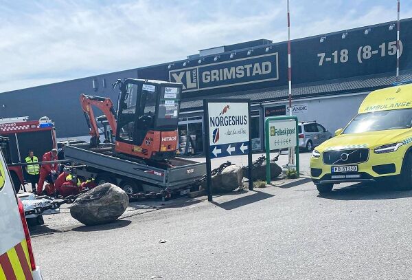 Frolending skadet i arbeidsulykke