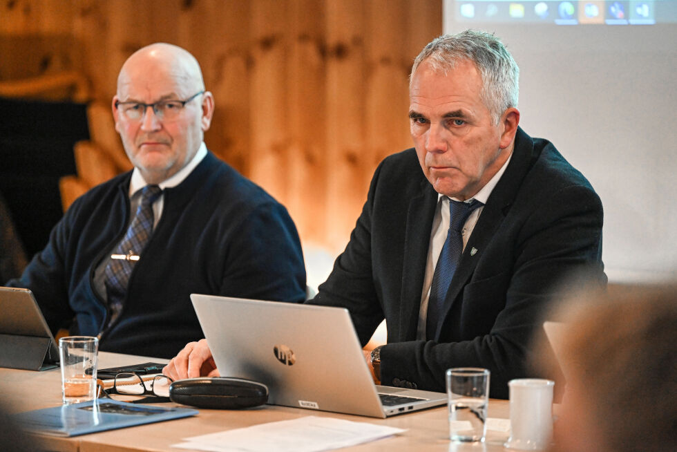 I et møte med politiet i Agder, ble ordføreren, Ove Gundersen (KrF) informert om at det vil bli nedskjæringer og omprioriteringer. Det gjør han bekymret. FOTO: OLAV SVALAND