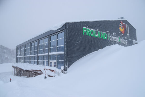 Dette er status på Frolandia-bygget