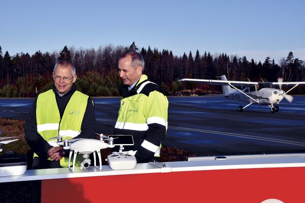 Gullknapp får støtte i dronekampen