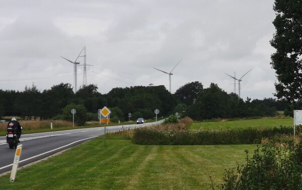 Vindmøller i vinden