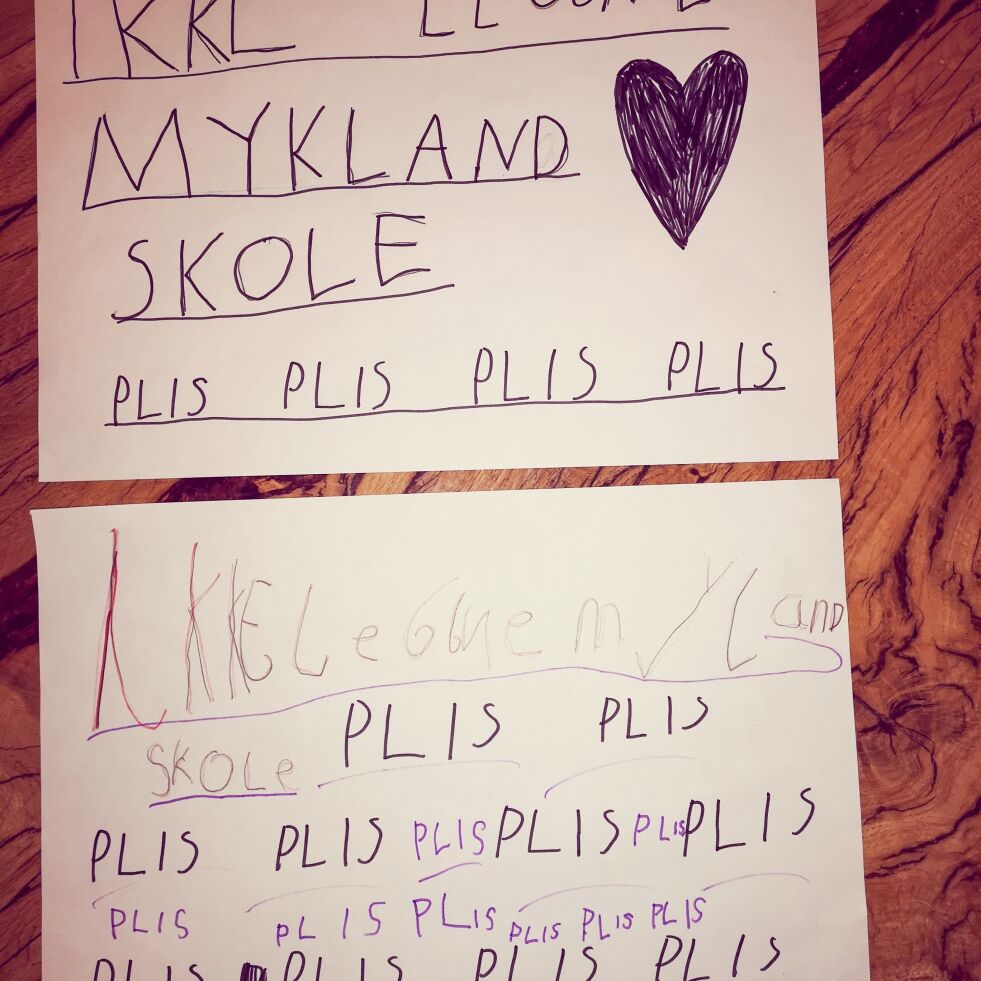 INNLEGG: : Jeanette Kile Gyenese har skrevet et innlegg om skolen i Mykland. 				FOTO: PRIVAT