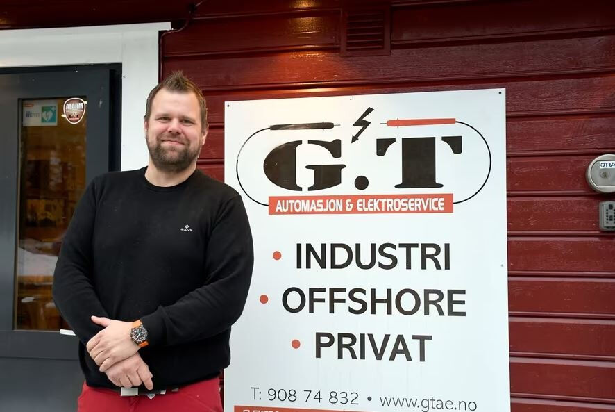 G. T. Automasjon & Elektroservice AS (GTAE) med frolendingen Geir Mykland i spissen, jakter 59 ansatte, til den grimstadbaserte bedriften. FOTO: BAARD LARSEN / GRIMSTAD ADRESSETIDENDE