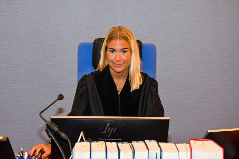 KJAPP: Dommerfullmektig Andrea Finckenhagen kom med dommen på 45 minutter.