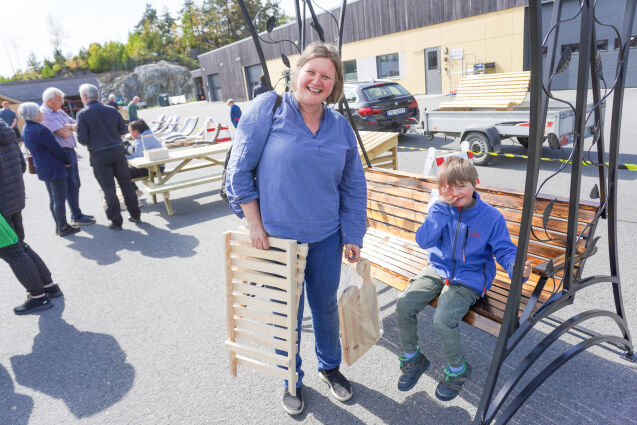 Storinnrykk på vårmarked utenfor fengslet