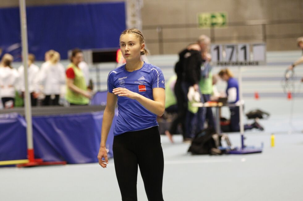 BEST: Madeleine Haaheim Sveinungsen stod som venter i en klasse for seg på junior NM.