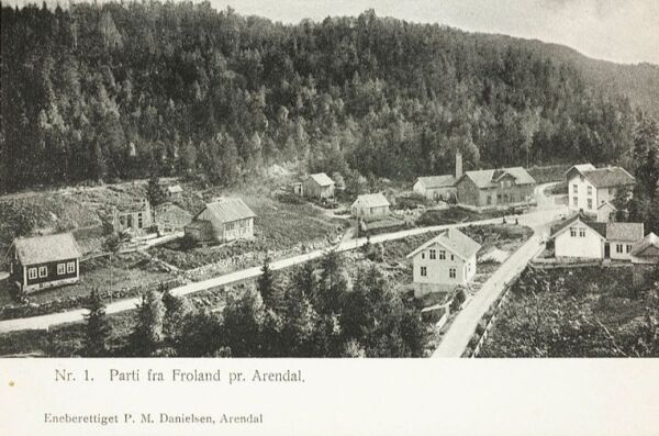 Froland før og nå - sett fra Osedalen