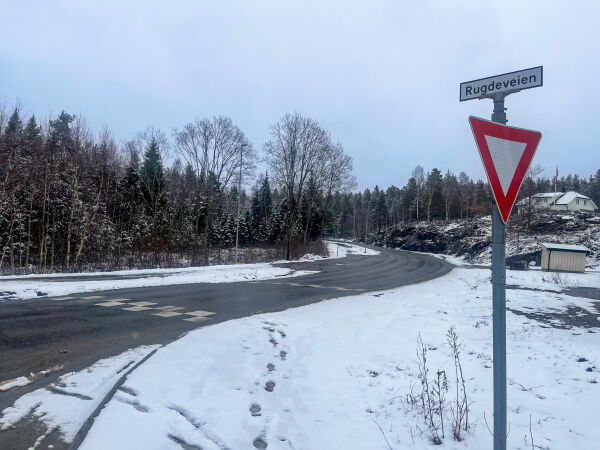 Får endelig gangfelt over fylkesveien