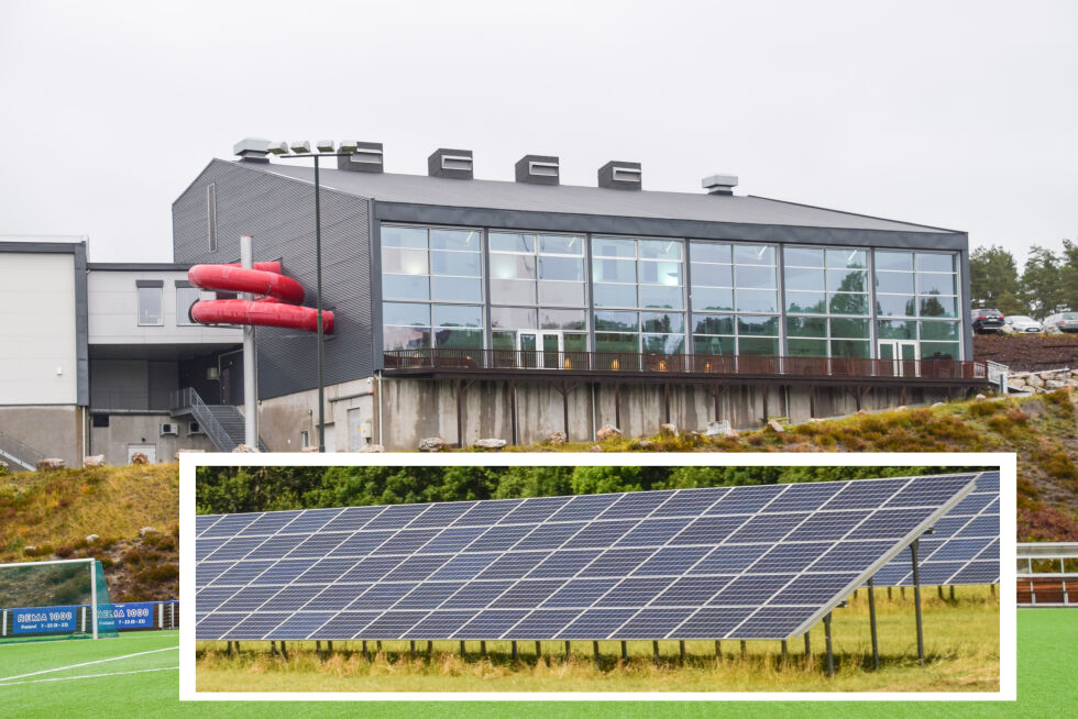 SOLCELLER: Kommunen vil flytte et solcelleprosjekt fra helsehuset til Frolandia. FOTO: RAYMOND ANDRE MARTINSEN