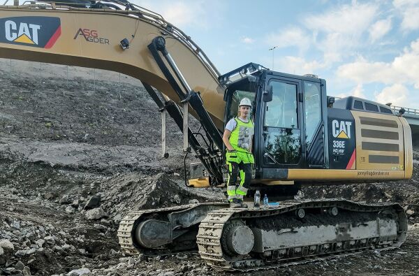 Deltok i rekordrask bygging av ny E18