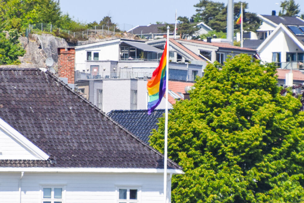 INNLEGG: Jørn Maurstad har skrevet et innlegg om prideflagget. ARKIVFOTO