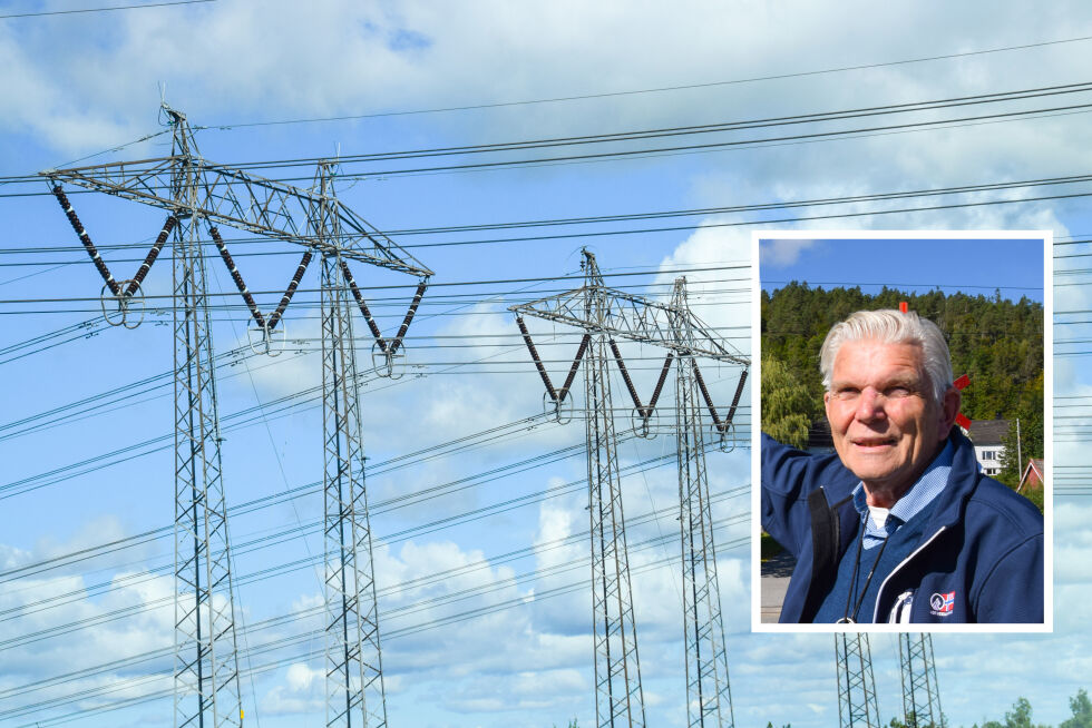 INNLEGG: Anders Emil Ånonsen (innfelt) har skrevet et leserinnlegg om strøm.			 ARKIVFOTO
