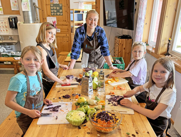 Lærer gode matvaner