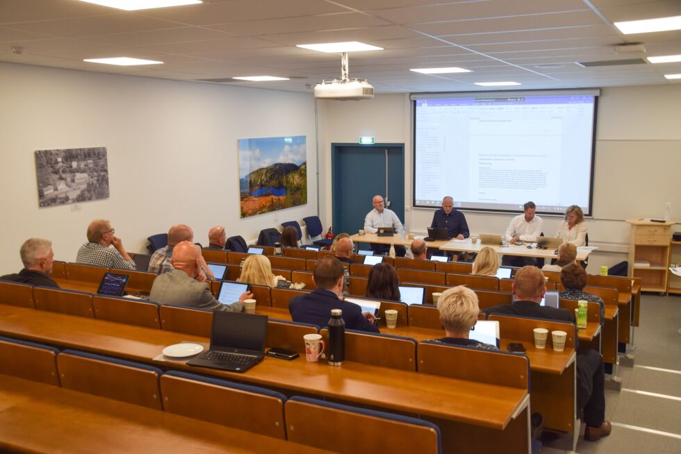 MØTE: Kommunestyret i Froland torsdag formiddag.
 Foto: Raymond Andre Martinsen