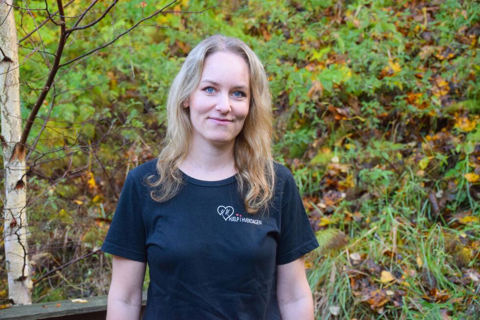 ARBEID: Heidi Hangeland har bodd i Froland i 24 år, i fjor startet hun sin egen arbeidsplass hvor hun spesialiserer seg på hjelp i hverdagen. FOTO: RAYMOND ANDRE MARTINSEN