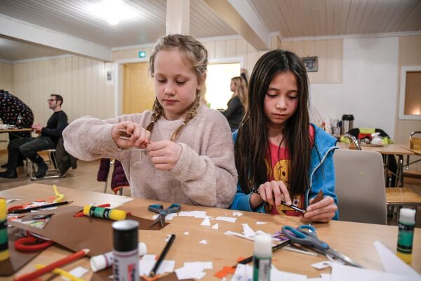 Samlet bygda til juleverksted
