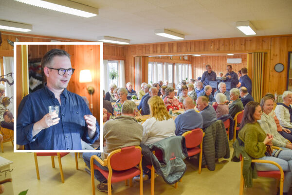 - Det var ikke lenge han orket å bo der